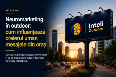 Neuromarketing &icirc;n publicitatea outdoor: de ce unele mesaje răm&acirc;n &icirc;n mintea oamenilor