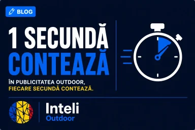 C&acirc;t de mult contează prima secundă &icirc;n publicitatea outdoor